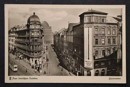 Hannover, Blick in die Nordmannstraße auf das Anzeiger-Hochhaus - 423919