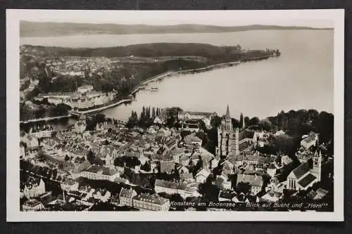 Konstanz, am Bodensee, Blick auf Bucht und "Horn" - 423982