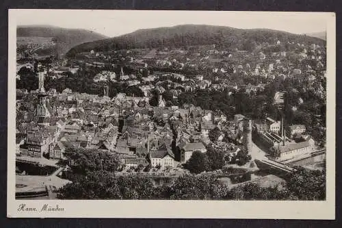 Hannoversch - Münden, Blick auf die Stadt - 423947