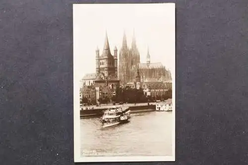 Köln, Blick auf St. Martin, Dom und Stapelhaus - 424128