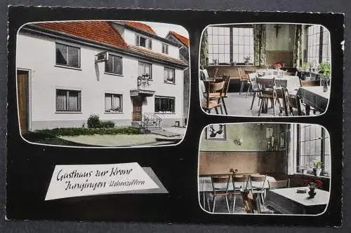 Jungingen/Hohenzollern, Gasthaus zur Krone, Außen- u. Innenansicht - 424030