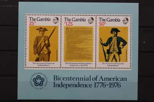 Gambia, MiNr. Block 1, postfrisch - 212002