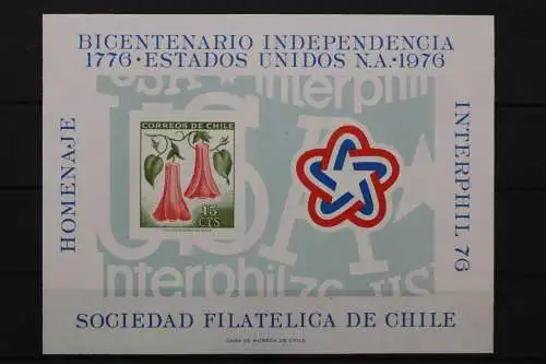 Chile, MiNr. 642, Gedenkblatt, postfrisch - 211992