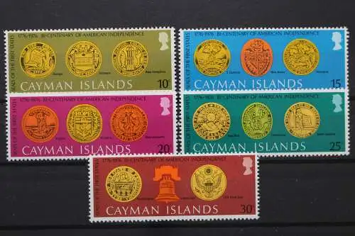 Cayman-Islands, MiNr. 368-372, postfrisch - 211988