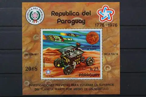 Paraguay, MiNr. Block 294, postfrisch - 212077