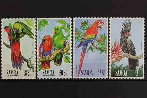 Samoa, Vögel, MiNr. 713-716, postfrisch - 615458