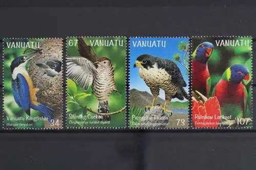 Vanuatu, MiNr. 1081-1084, Vögel II, postfrisch - 632906