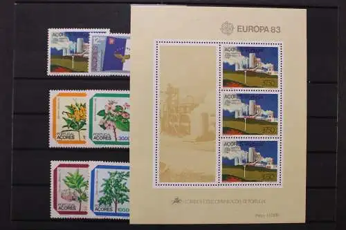 Azoren, MiNr. 356-361, Jahrgang 1983, postfrisch - 212287