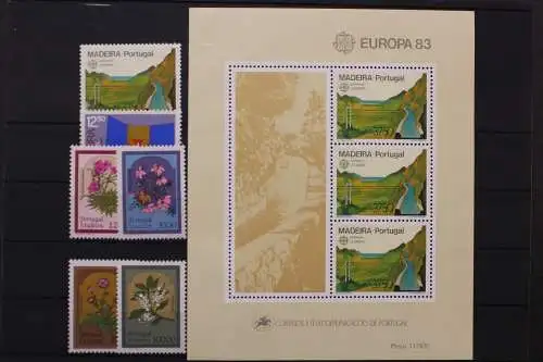 Madeira, MiNr. 84-89, Jahrgang 1983, postfrisch - 212327