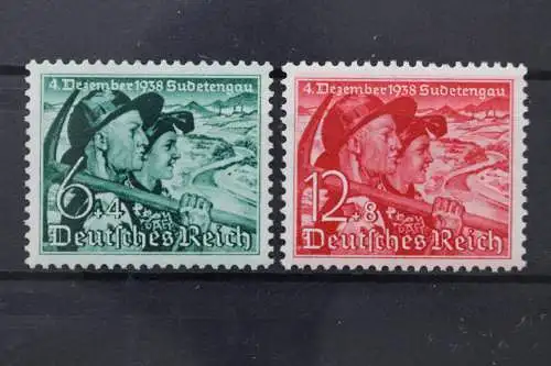 Deutsches Reich, MiNr. 684-685 y, postfrisch - 212384