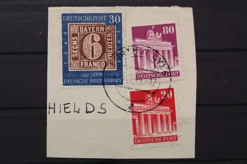 Deutschland (BRD), MiNr. 115, Briefstück - 212447