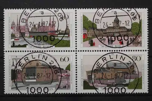 Berlin, MiNr. 772-775, zentrisch Berlin 206, gestempelt - 212556