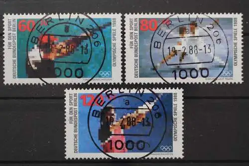 Berlin, MiNr. 801-803, zentrisch Berlin 206, gestempelt - 212549