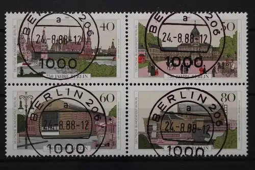 Berlin, MiNr. 772-775, zentrisch Berlin 206, gestempelt - 212557