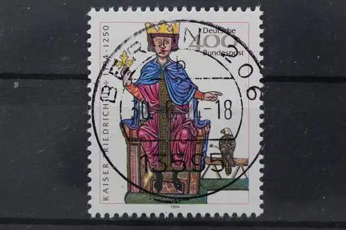 Deutschland (BRD), MiNr. 1738 zentrisch Berlin 206, gestempelt - 212576