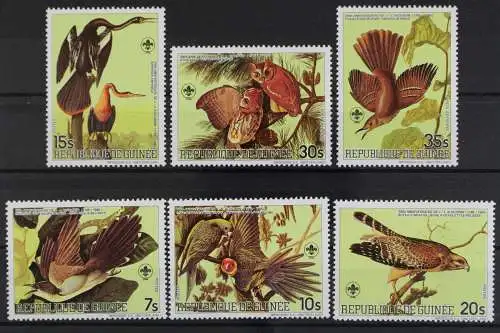 Guinea, Vögel, MiNr. 1043-1048, postfrisch - 615067