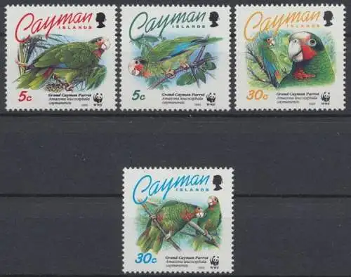 Cayman-Islands, Vögel, MiNr. 690-693, postfrisch - 604645