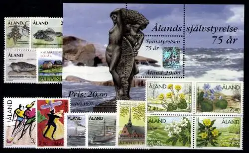 Aland, MiNr. 120-133, Jahrgang 1997, postfrisch - 610813