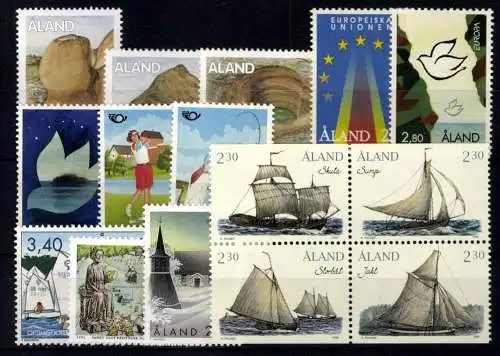 Aland, MiNr. 92-106, Jahrgang 1995, postfrisch - 610811