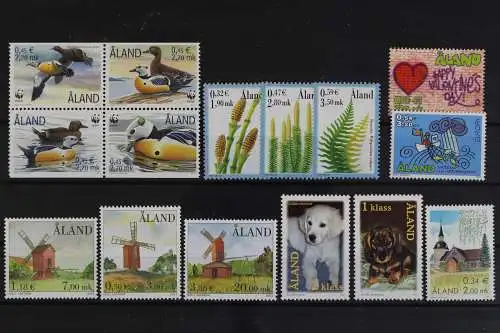 Aland, MiNr. 183-197, Jahrgang 2001, postfrisch - 618778