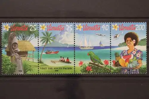 Vanuatu, MiNr. 960-963 Viererstreifen, postfrisch - 212626