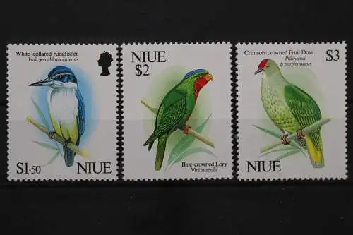 Niue, MiNr. 786 + 787 + 788, postfrisch - 212739