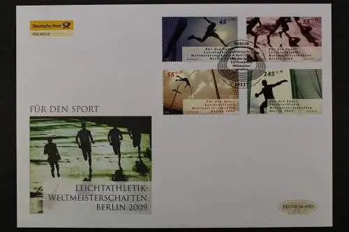 Deutschland (BRD), MiNr. 2727-2730, ESST Berlin, FDC - 647675M