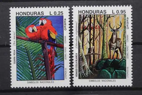 Honduras, MiNr. 1188-1189, Vögel, postfrisch - 213001