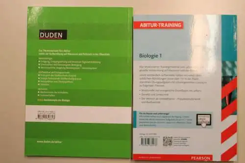 Schulbücher Oberstufe / Abitur. Thema: Biologie, 12 Ausgaben - 990182