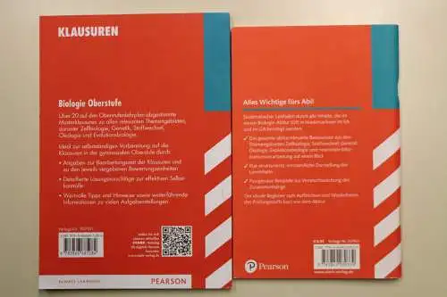 Schulbücher Oberstufe / Abitur. Thema: Biologie, 12 Ausgaben - 990182