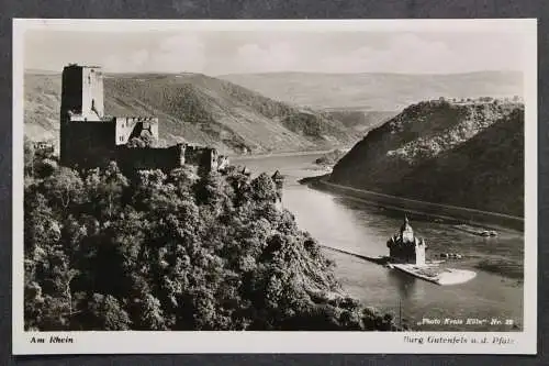 Kaub, am Rhein, Burg Gutenfels - 424353