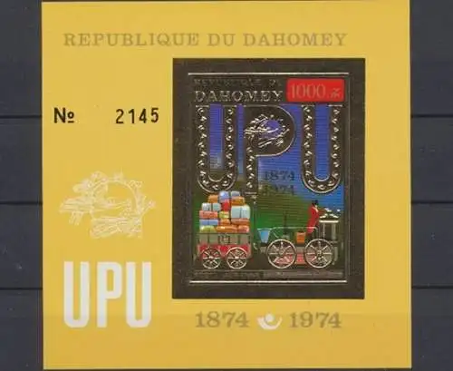 Dahomey, Michel Nr. Block 41 B, postfrisch - 66407