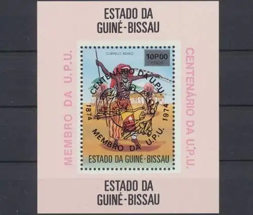 Guinea - Bissau, Michel Nr. Block 15 a A, postfrisch - 66474