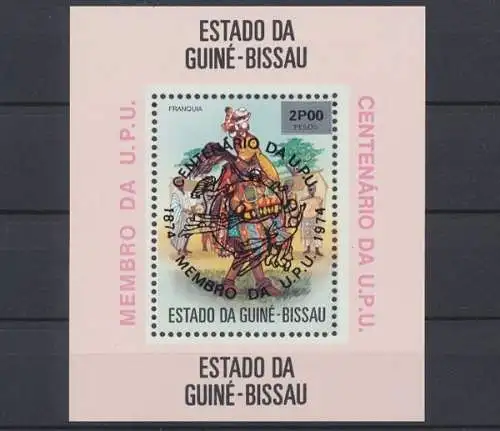 Guinea - Bissau, Michel Nr. Block 12 a A, postfrisch - 66471