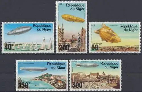 Niger, Michel Nr. 522-526, postfrisch - 690297