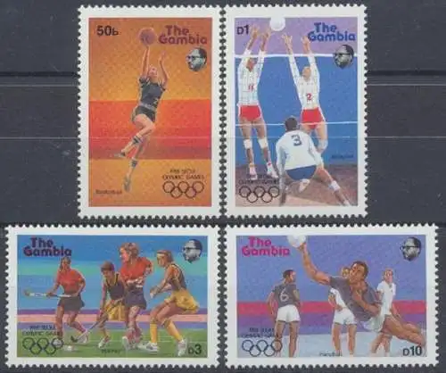 Gambia, MiNr. 706-709, postfrisch - 71067