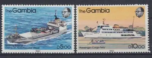 Gambia, MiNr. 477+478, postfrisch - 692246