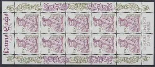 Deutschland (BRD), Michel Nr. 1763 KB, postfrisch - 609637