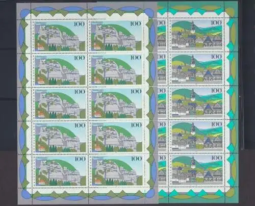 Deutschland (BRD), Michel Nr. 1807-1810 KB, postfrisch - 609667