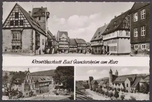 Gardersheim, Bad, Roswithastadt, 3 Bilderkarte - 403968