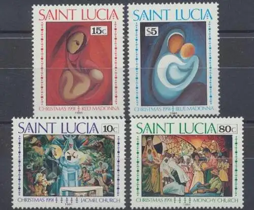 St. Lucia, Michel Nr. 995-998, postfrisch - 73801