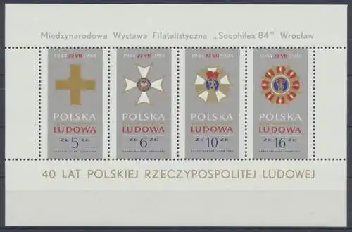 Polen, MiNr. Block 95, postfrisch - 73214