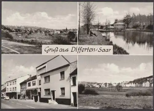 Differten/Saar, 4 Bilderkarte - 404129