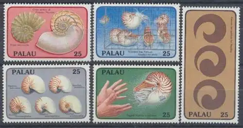 Palau, Michel Nr. 260-264, postfrisch - 73892