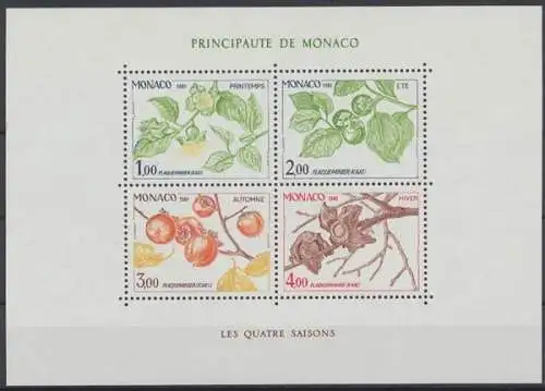 Monaco, MiNr. Block 18, postfrisch - 690186