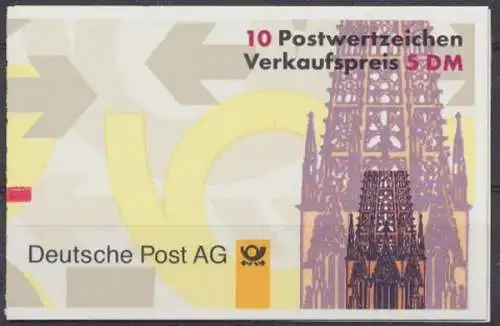 Deutschland (BRD), MiNr. MH 34 I mit Zählbalken, postfrisch - 600149