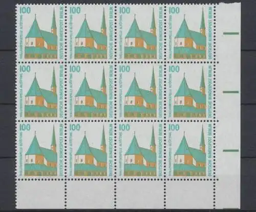 Berlin, Michel Nr. 834, 12er Bogenteil, postfrisch - 74362