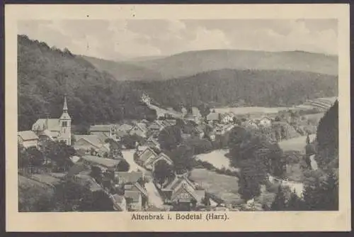 Altenbrak im Bodetal, Harz, Ortsansicht - 404225