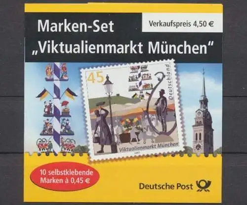 Deutschland (BRD), Michel Nr. MH 53, 2379, Viktualienmarkt, gestempelt - 600026