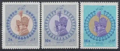 Iran, Michel Nr. 1365-1367, postfrisch - 72820